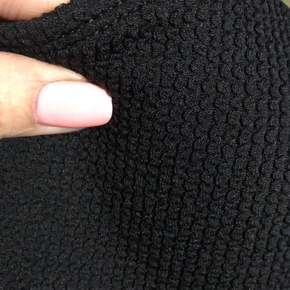 River Island Asymmetrical Double Strap One Shoulder Bikini Black Size 4 - Picture 6 of 13